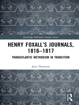 cover image of Henry Foxall's Journals, 1816-1817